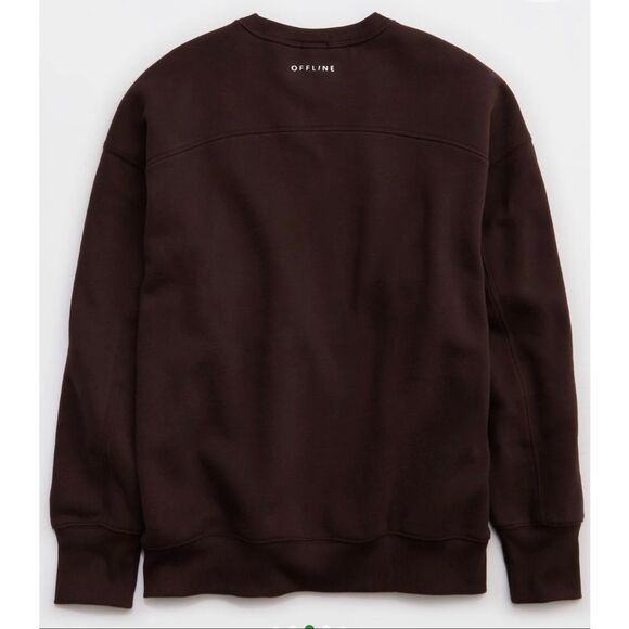 OFFLINE By Aerie Cloud Fleece Oversized Crewneck Sweatshirt - Picture 2 of 8
